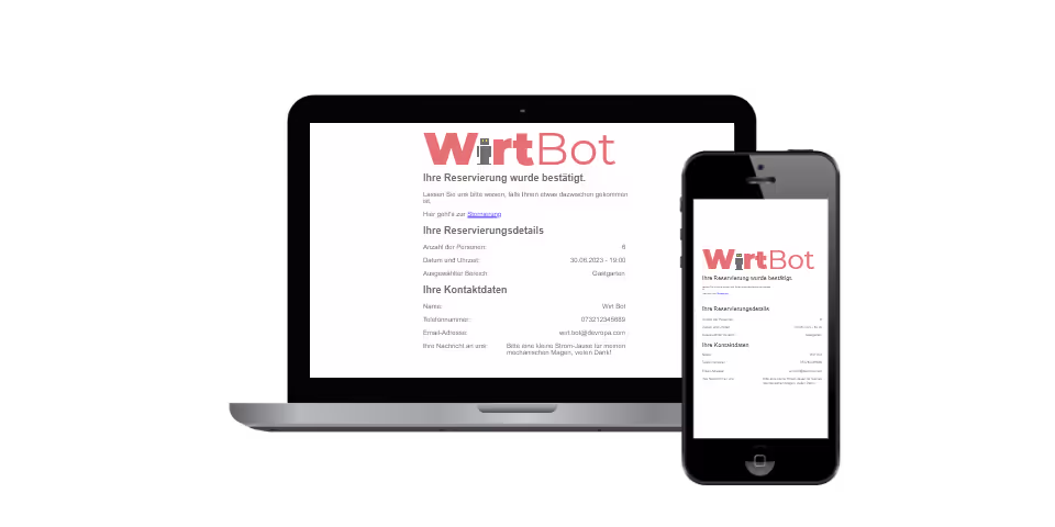 WirtBot Mail Example